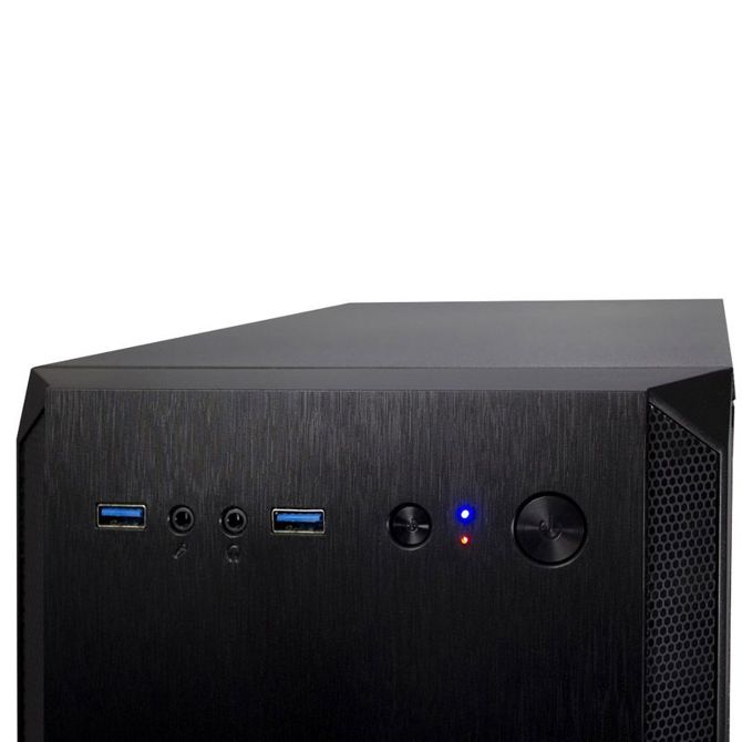 INTER-TECH H-606 micro ATX črno ohišje 5