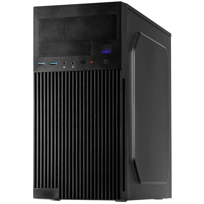 Ohišje INTER-TECH IT-6521 Straight microATX črno 2