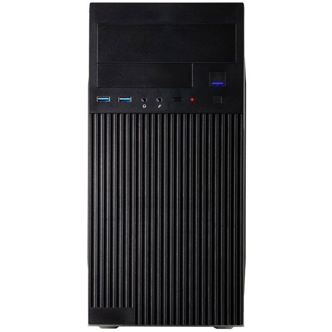 Ohišje INTER-TECH IT-6521 Straight microATX črno 4