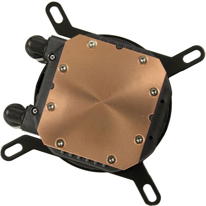 Vodno hlajenje Inter-Tech LC-240 RGB, AIO 240 mm, 250 W TDP, ARGB, PWM, za Intel/AMD 3