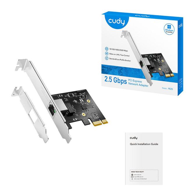 INTG Cudy 2.5G PCI Express adapter 3