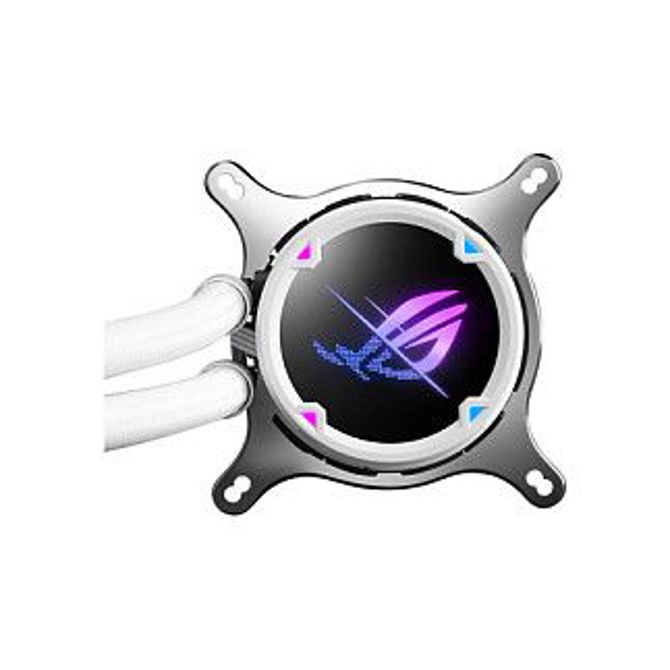 Vodno hlajenje Asus WAK ROG Strix LC II 240 ARGB bela izdaja 3