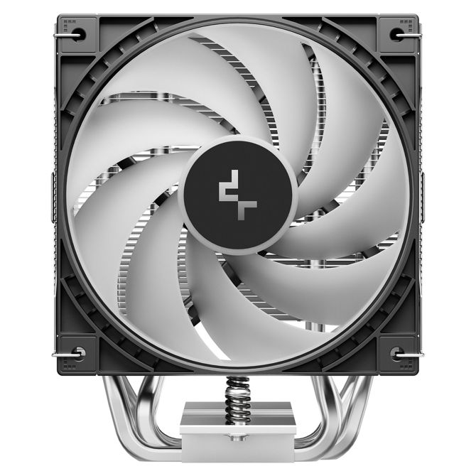 Hladilnik za računalnike DeepCool AG600 ARGB, zračno hlajenje, 6 toplotnih cevi, 120 mm ventilator, LED osvetlitev, podpora procesorjem Intel/AMD 3