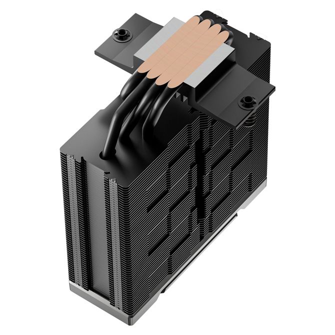 Hladilnik za računalnike DeepCool AK400 G2 DIGITAL NYX 120 mm, zračno hlajenje, FDB ležaj, aluminij/baker, za Intel & AMD 5