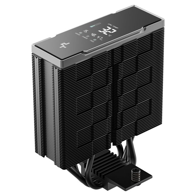 Hladilnik za računalnike DeepCool AK400 G2 DIGITAL NYX 120 mm, zračno hlajenje, FDB ležaj, aluminij/baker, za Intel & AMD 6