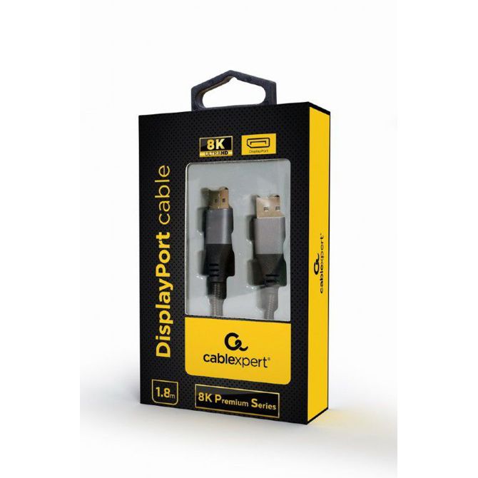 Kabel Gembird CC-DP8K-6 DisplayPort 8K Premium Series 1,8 m črn 3
