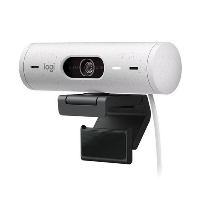 Kamera Logitech Brio 500, bela, USB 2