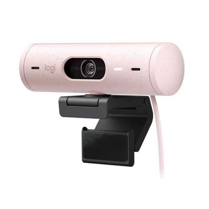 Kamera Logitech Brio 500, roza, USB 2
