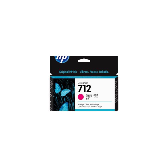 Kartuša s črnilom HP 712, 29 ml, magenta za DesignJet 2