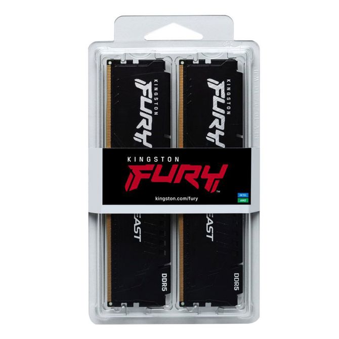 Ram pomnilnik KINGSTON Fury Beast 32GB (2x16GB) 6800MT/s DDR5 CL34 EXPO KF568C34BBEK2-32 4