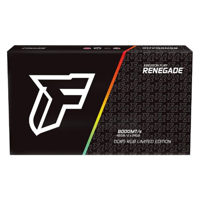 KINGSTON Fury Renegade 48GB (2x24GB) 8000MT/s DDR5 CL36 XMP KF580C36RLAK2-48 RGB ram pomnilnik 3
