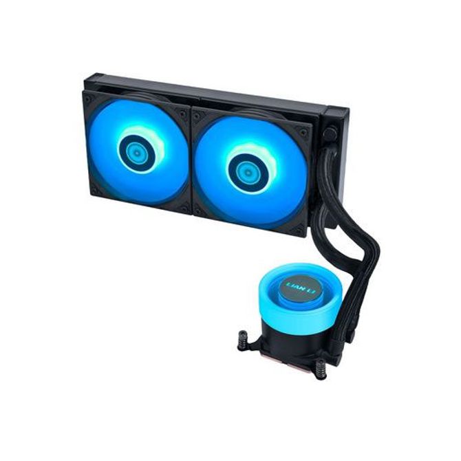 Komplet za tekočinsko hlajenje AIO Liquid Cooler Lian Li GA II Lite 240 RGB, ARGB, črn 2