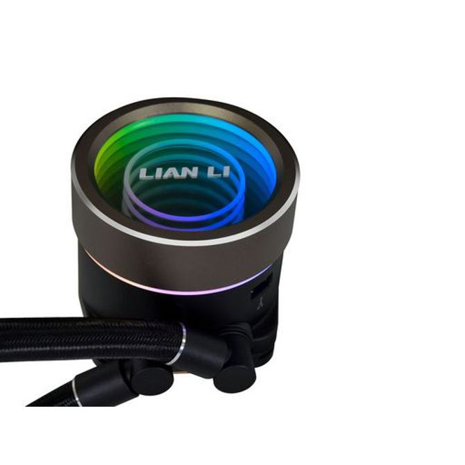 Komplet za tekočinsko hlajenje AIO Liquid Cooler Lian Li GALAHAD II Trinity 240 SL-INF, ARGB, črn 5