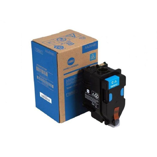 Konica Minolta TNP-81 C (AAJW451) moder, originalen toner 2