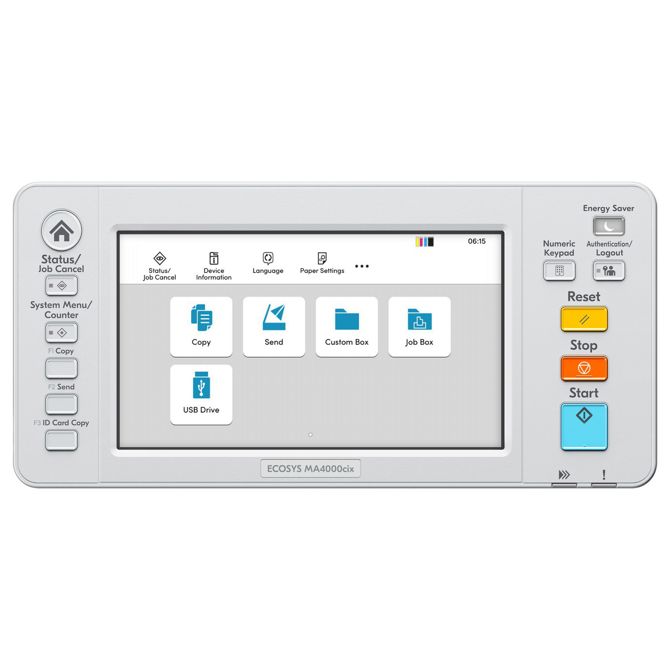 Kyocera ECOSYS MA4000cix (siva/črna, USB, LAN, skeniranje, kopiranje, HyPAS, obojestransko tiskanje, obojestransko skeniranje) 6
