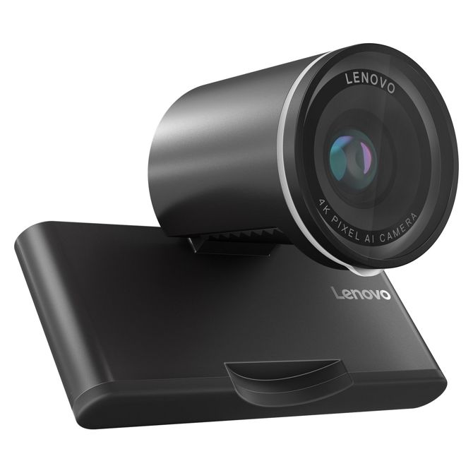 Spletna kamera LENOVO 4K Pro, nastavljivo vidno polje 4K, smerni mikrofon 90/78/65, samodejno ostrenje, HDR, umetna inteligenca, kadriranje/obraz, snemljiv kabel USB-C/A 1,5 m 6