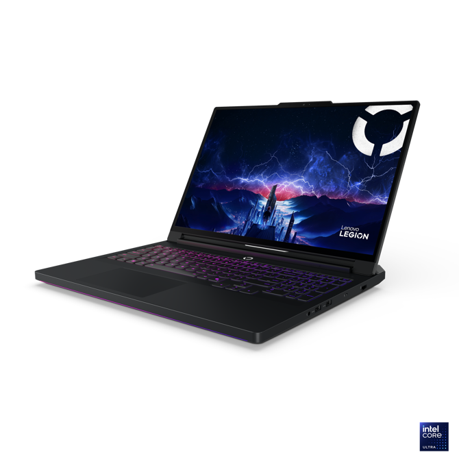 Prenosnik Lenovo Legion Pro 7, Intel Ultra 9-275HX/64 GB/SSD 2 TB NVMe/40,6 cm (16), WQXGA, OLED, 240 Hz/RTX 5080/Win11Home, črn (83F5005HSC) 2