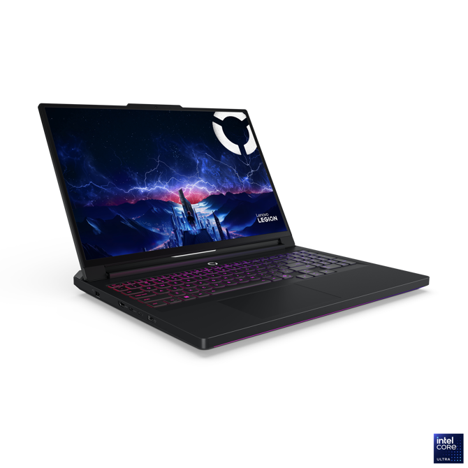 Prenosnik Lenovo Legion Pro 7, Intel Ultra 9-275HX/64 GB/SSD 2 TB NVMe/40,6 cm (16), WQXGA, OLED, 240 Hz/RTX 5080/Win11Home, črn (83F5005HSC) 3