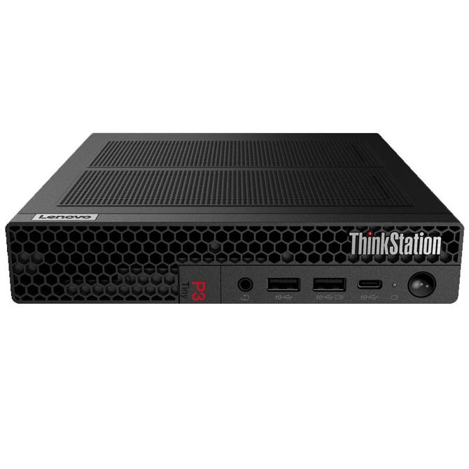 LENOVO ThinkStation P3 Tiny Intel Core i9-14900T 32GB 1TB (30H0005QZY) NVIDIA T1000 Windows 11 Pro tipkovnica + miška namizni računalnik 2