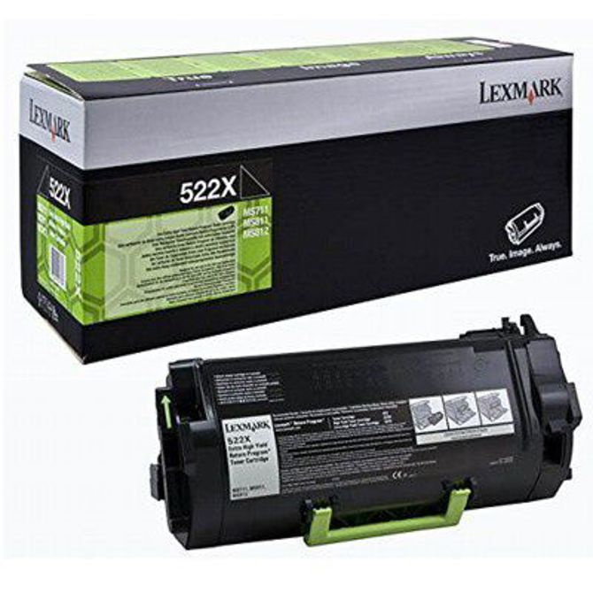 Lexmark 52D2X0E HC črn, originalen toner 2