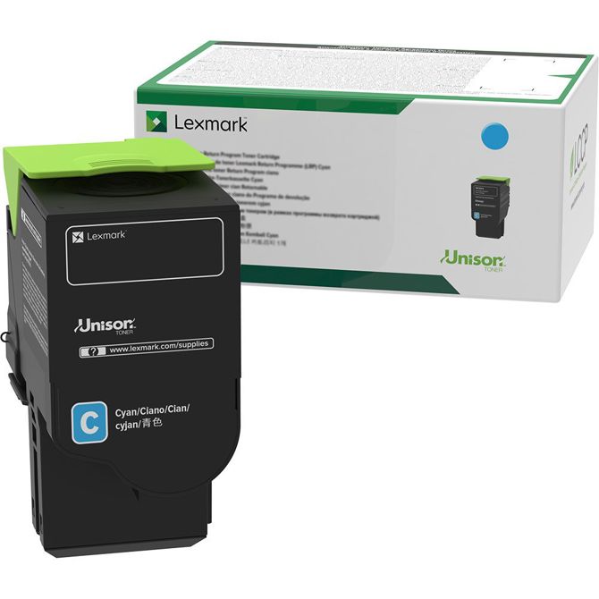 Lexmark 78C2XC0 Extra HC moder, originalen toner 2