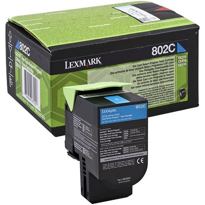 Lexmark 80C20C0 moder, originalen toner 2