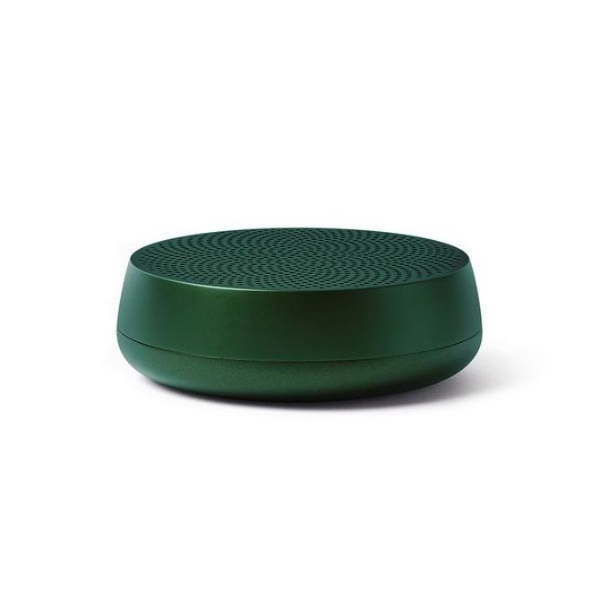 Lexon Mino+ L temno zeleno IPX4 eleganten brezžični polnilni 5W Bluetooth zvočnik LA129DG1 2