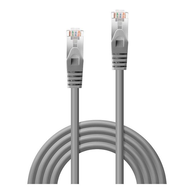 LINDY patchkabel Cat6 STP siv 5,00 m 3