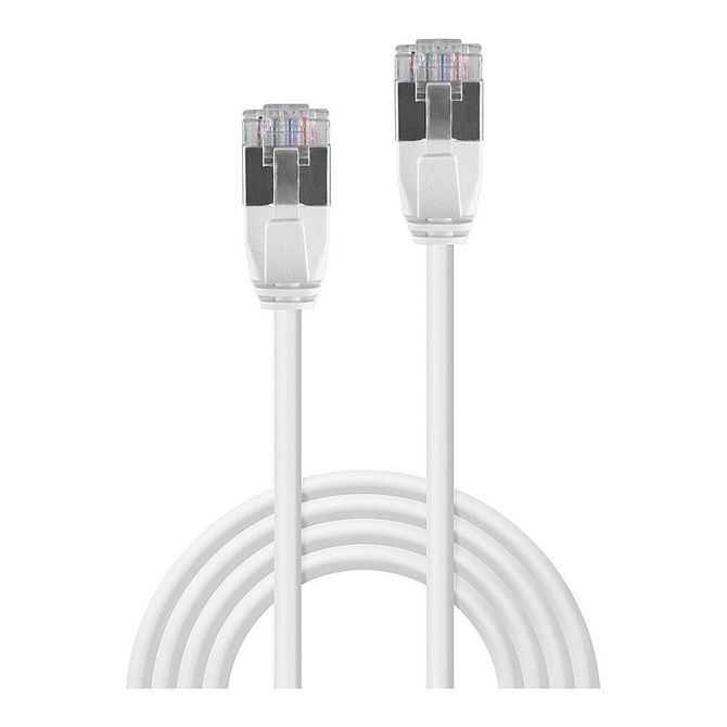 LINDY patchkabel Cat.6A F/UTP ultra tanek siv 0,5 m 3