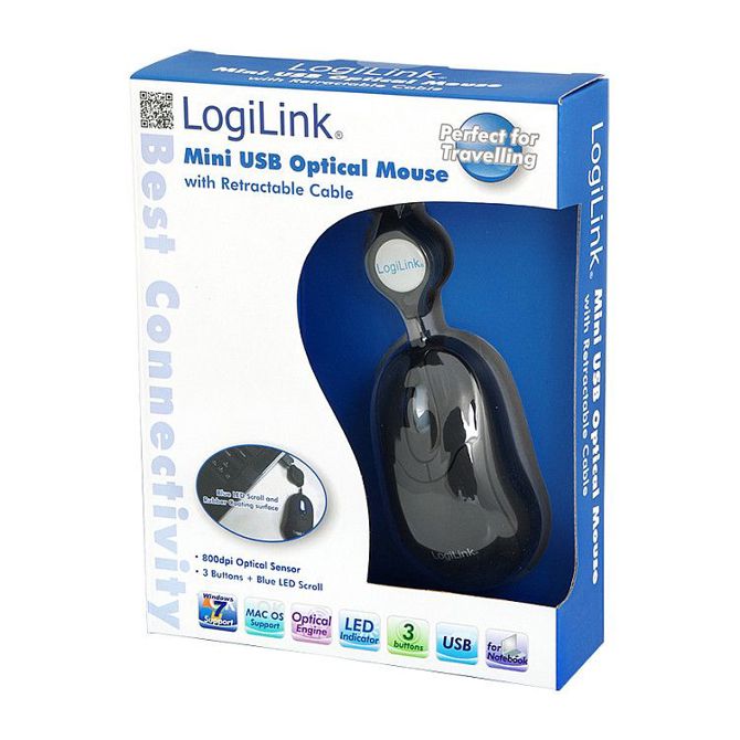 Mini kabelski vhod LogiLink opt.Maus 2
