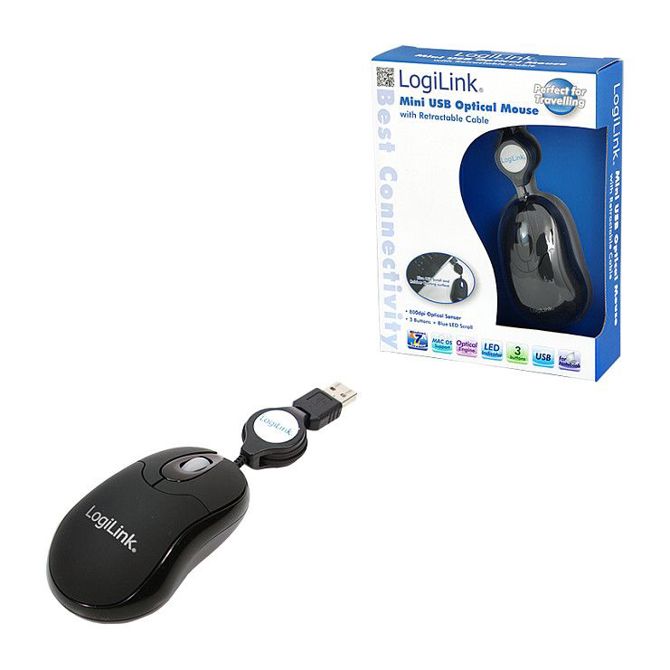 Mini kabelski vhod LogiLink opt.Maus 3