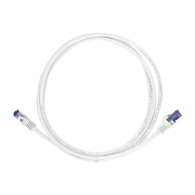 Logilink patchkabel Ultraflex, kat. 6A, S/FTP, bel, 1 m 4