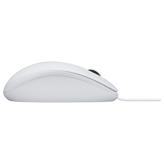 Miška Logitech B100 optična USB bela 2