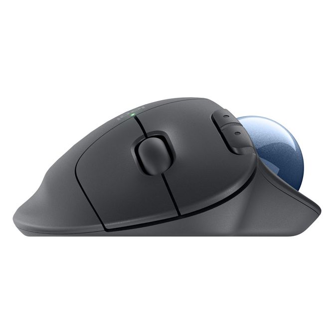 Brezžična sledilna krogla Logitech ERGO M575S - grafitna + modra krogla 3