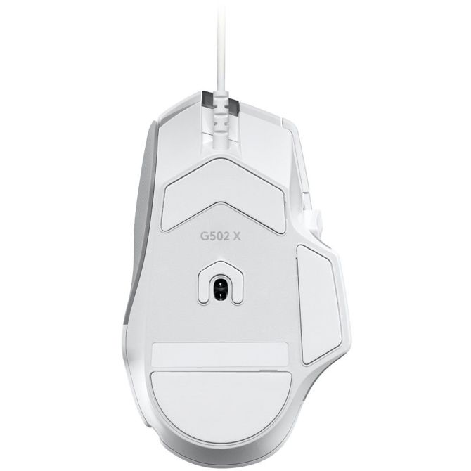 Optična žična USB miška Logitech G G502 X bela 4