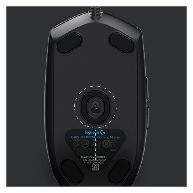 Miška Logitech G203 LIGHTSYNC 3