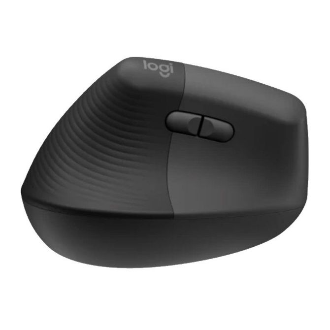 LOGITECH Lift Left vertical ergonomična za levičarje brezžična optična črna miška 4