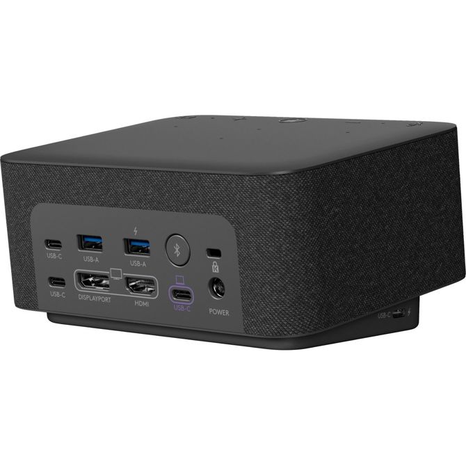 Priklopna postaja Logitech Logi Dock za Teams USB-C črna 2
