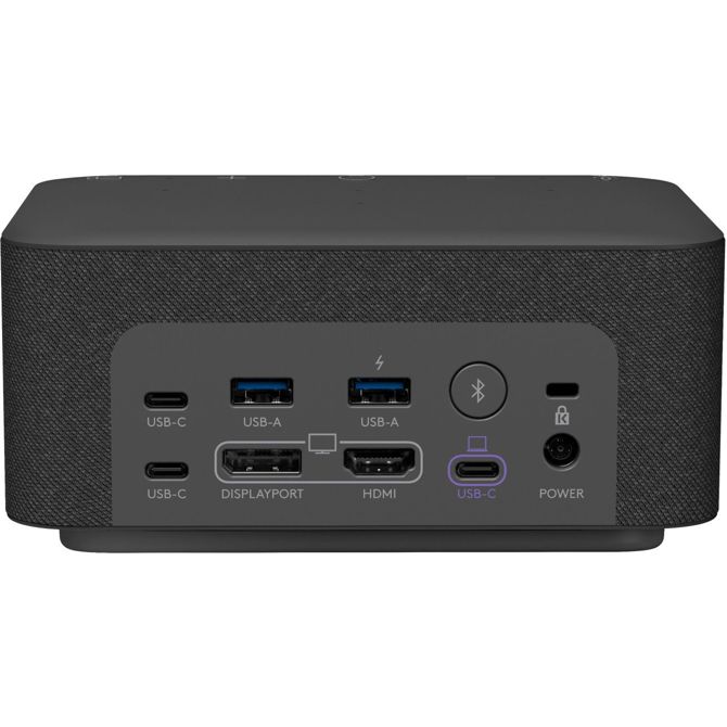 Priklopna postaja Logitech Logi Dock za UC USB-C črna 3