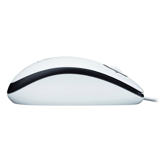 Miška Logitech M100 žična optična, bela, dvostranska, USB, za desničarje in levičarje 3