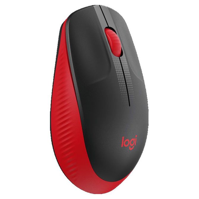 LOGITECH M190 brezžična optična rdeča miška 2