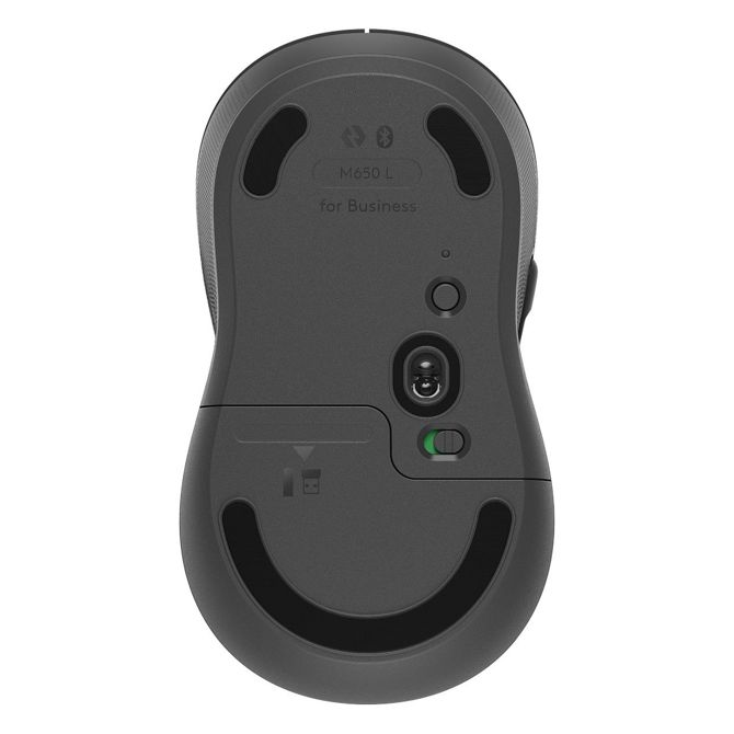 Miška Logitech M650 L for Business, Bluetooth, grafitne barve 5