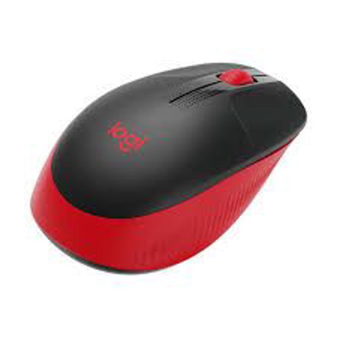 Miška Logitech M190 Wireless, rdeča 2