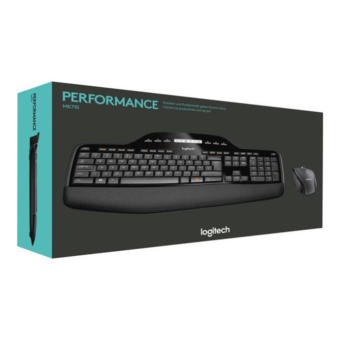LOGITECH MK710 Wireless Desktop 2.4GHz unifying-nano receiver USB black - EER (SLO)(P) 5