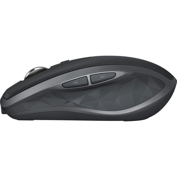 Miška Logitech MX Anywhere 2S laserska miška 7 gumbov brezžična 2,4 GHz Bluetooth 4.0 LE USB Unifying sprejemnik grafit 4