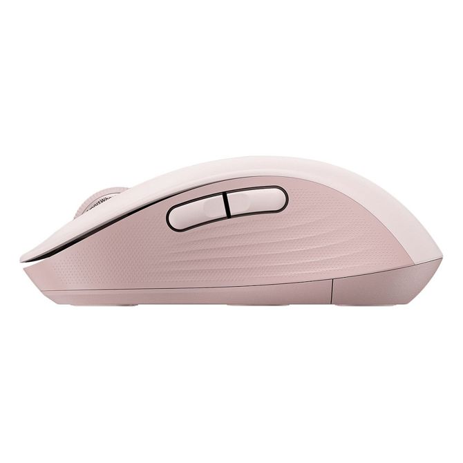 Miška Logitech Signature M650 Mouse optična 5 gumbov brezžična Bluetooth 2,4 GHz Bolt USB sprejemnik rose 4