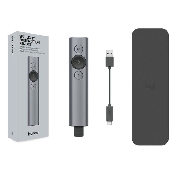 Brezžični laserski kazalec Presenter Logitech Spotlight 2