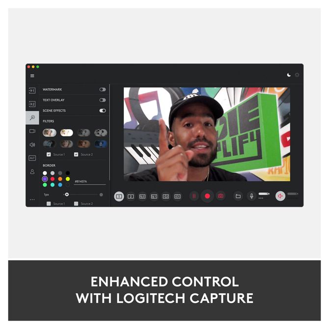 Logitech StreamCam Full HD Black 5