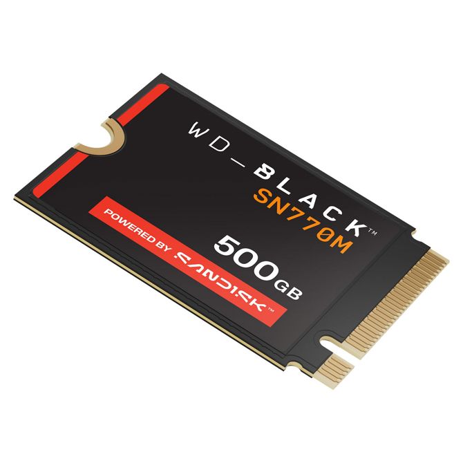 M.2 500GB WD Black SN770M 2230 NVMe Z MOČJO SANDISK-a 4