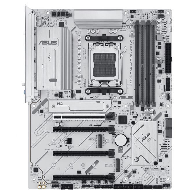Osnovna plošča Asus B650E MAX GAMING WIFI W, AMD AM5, DDR5, ATX, Wi-Fi 6E, PCIe 5.0 2